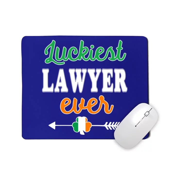 Holiday 365 St Patrick's Day Luckiest Lawyer Ever Gift Mousepad