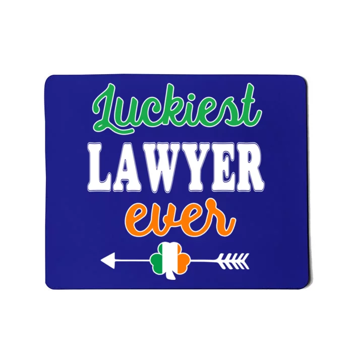 Holiday 365 St Patrick's Day Luckiest Lawyer Ever Gift Mousepad