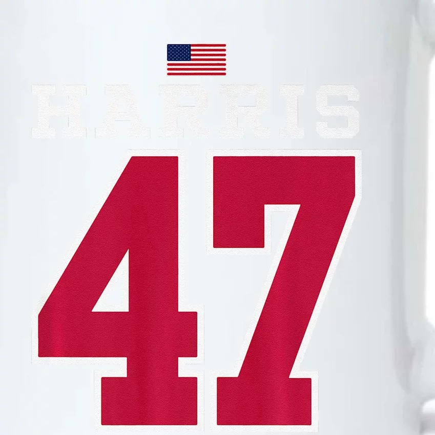 Harris 47 American Football Style Jersey Black Color Changing Mug