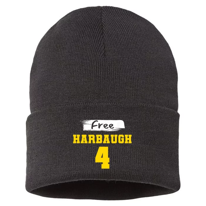 Harbaugh 4 Fall Season Sustainable Knit Beanie