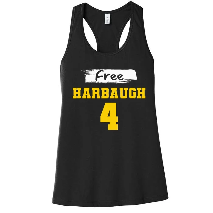 H.A.R.B.A.U.G.H 4 Fall Season Women's Racerback Tank