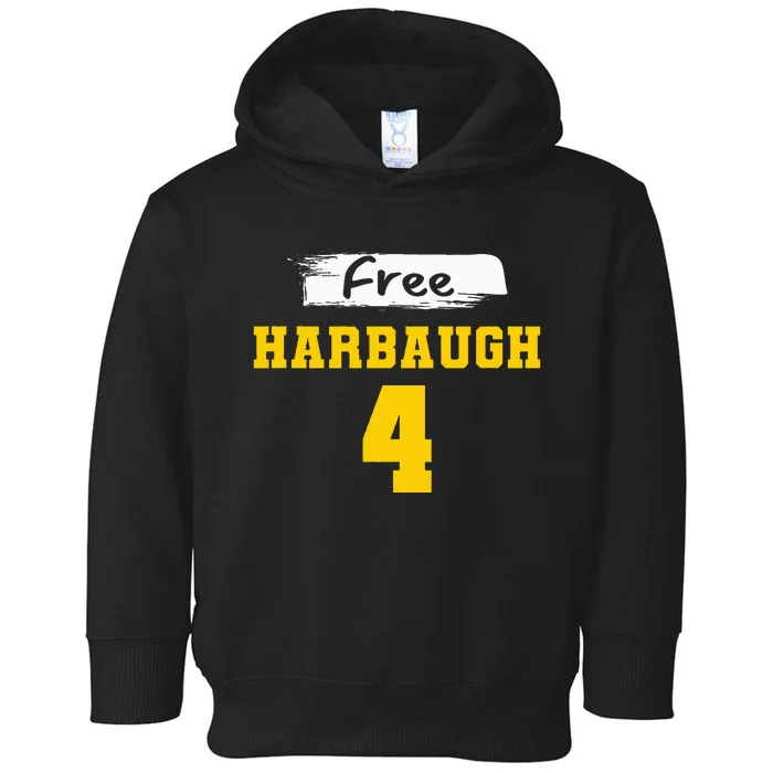 H.A.R.B.A.U.G.H 4 Fall Season Toddler Hoodie