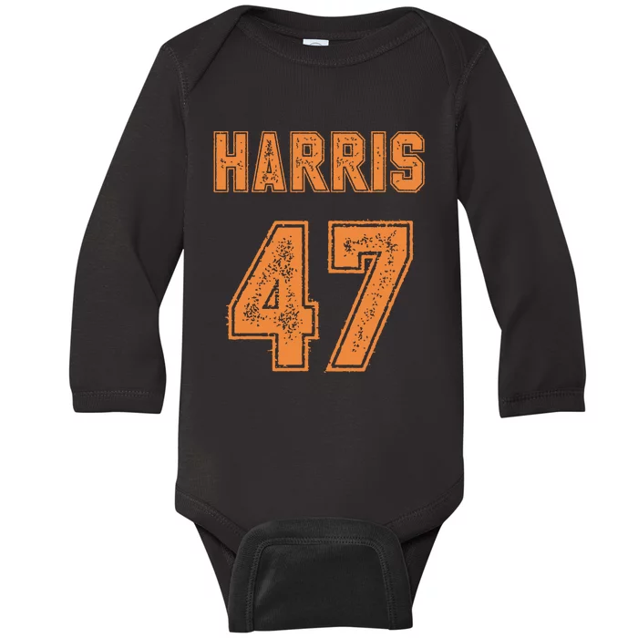 Harris 47 Baby Long Sleeve Bodysuit