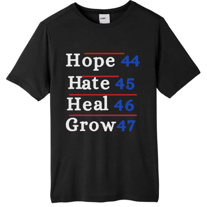 Hope 44 Hate 45 Heal 46 Grow 47 ChromaSoft Performance T-Shirt