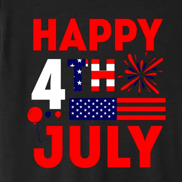 Happy 4th July ChromaSoft Performance T-Shirt