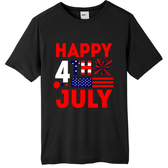 Happy 4th July ChromaSoft Performance T-Shirt