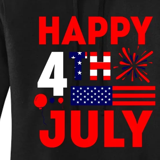 Happy 4th July Women's Pullover Hoodie