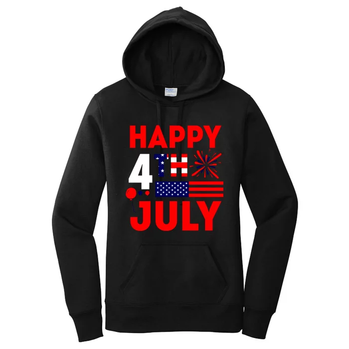 Happy 4th July Women's Pullover Hoodie