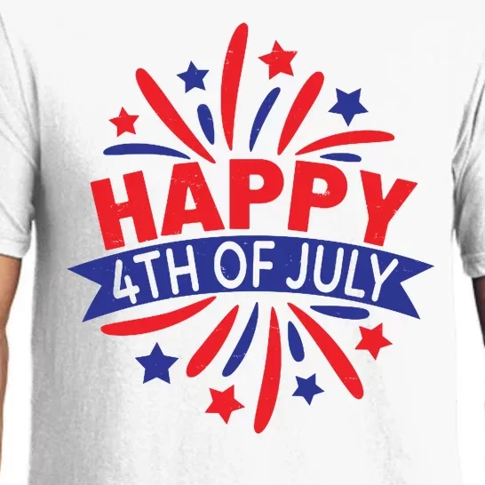 Happy 4th Of July America Celebration Pajama Set