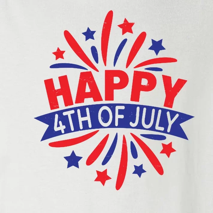 Happy 4th Of July America Celebration Toddler Long Sleeve Shirt