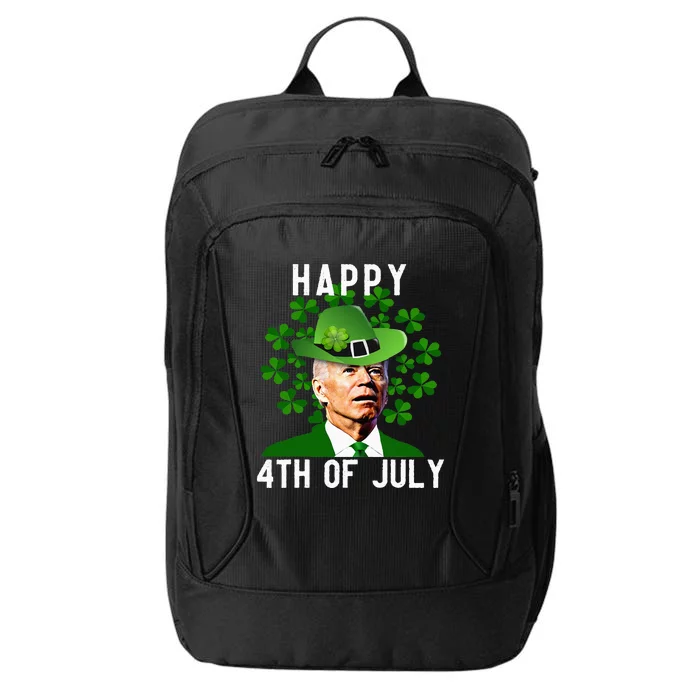 Happy 4th Of July Confused Funny Joe Biden St Patricks Day City Backpack