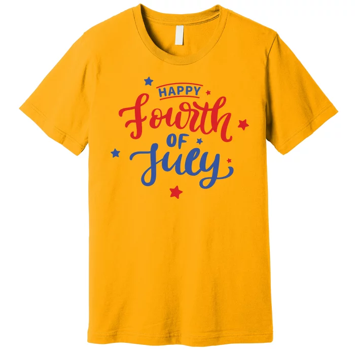 Happy 4th Of July Festive Holiday Premium T-Shirt