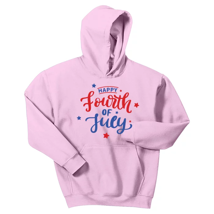 Happy 4th Of July Festive Holiday Kids Hoodie