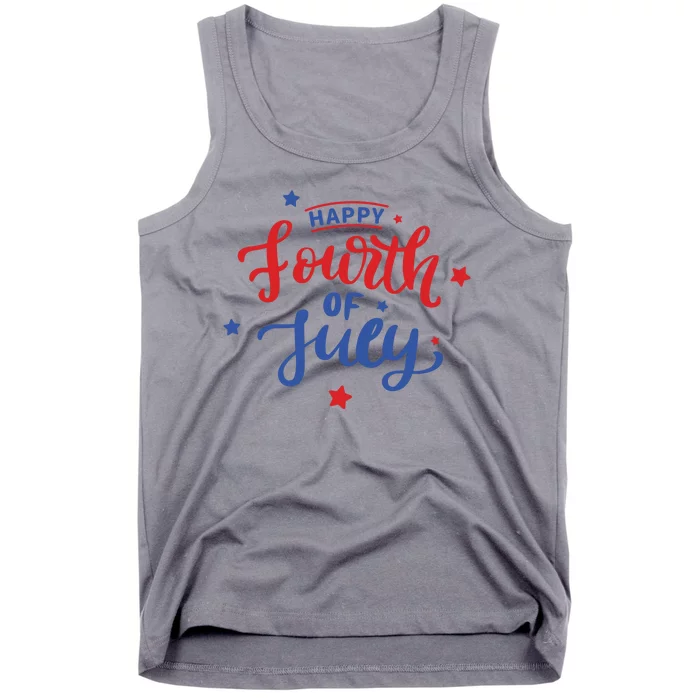 Happy 4th Of July Festive Holiday Tank Top