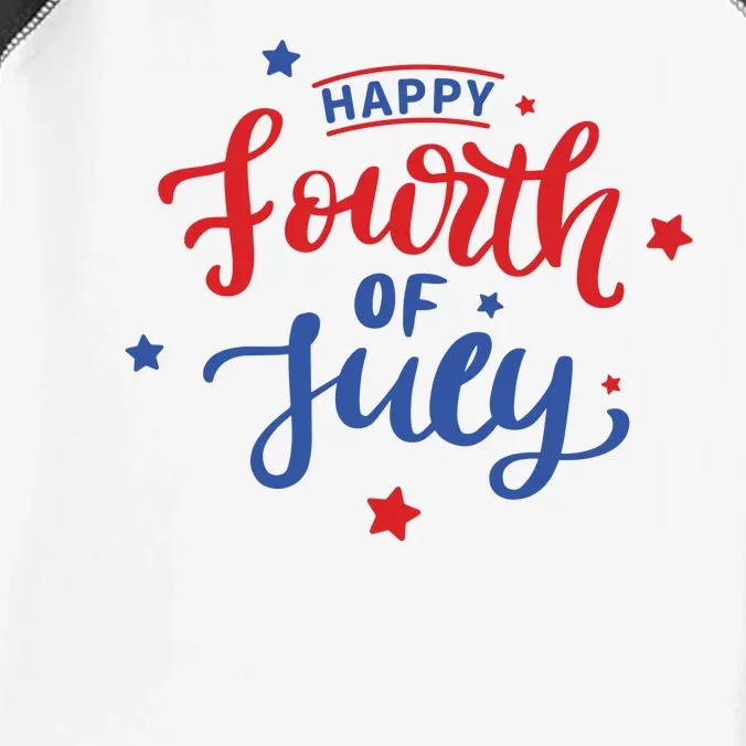 Happy 4th Of July Festive Holiday Infant Baby Jersey Bodysuit