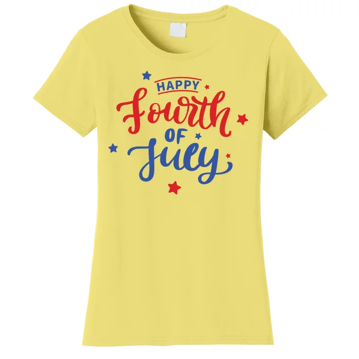 Happy 4th Of July Festive Holiday Women's T-Shirt