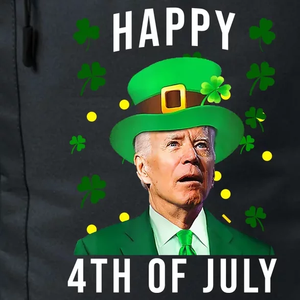 Happy 4th Of July Joe Biden St Patrick's Day Funny Daily Commute Backpack