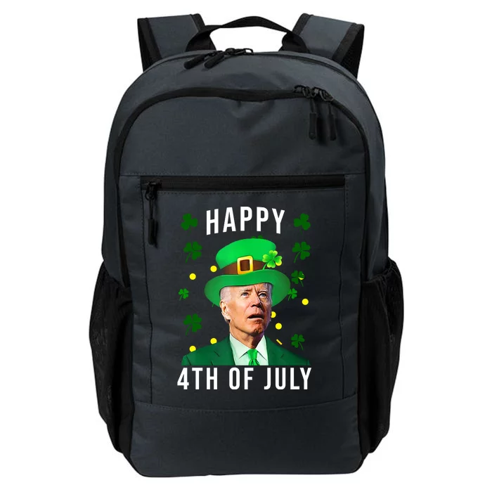 Happy 4th Of July Joe Biden St Patrick's Day Funny Daily Commute Backpack