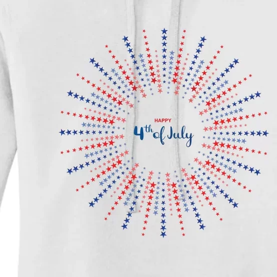 Happy 4th Of July Women's Pullover Hoodie