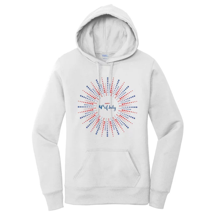 Happy 4th Of July Women's Pullover Hoodie