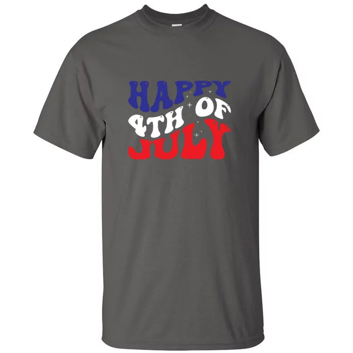 Happy 4th Of July Memorial Day Gift Tall T-Shirt