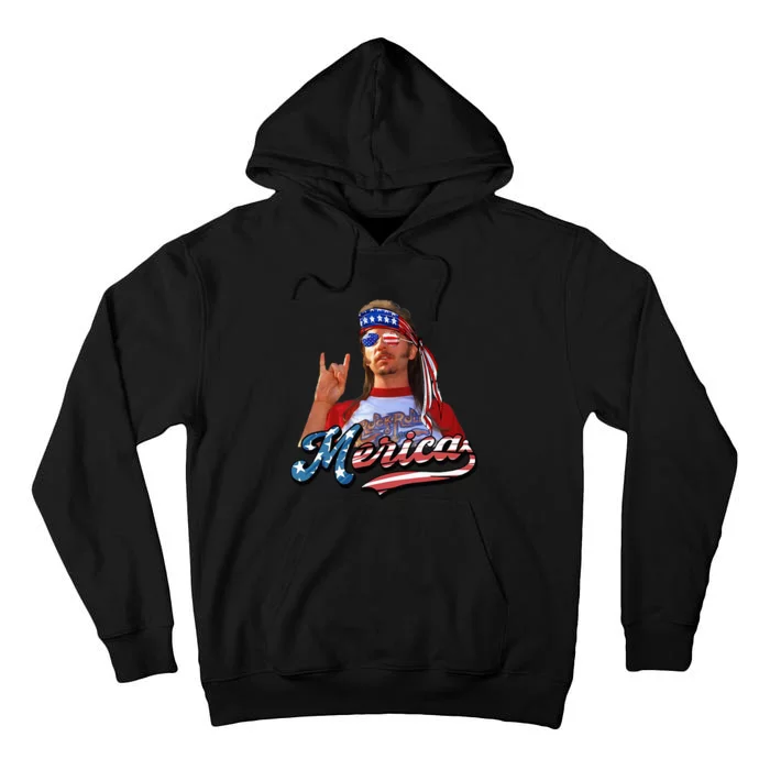 Happy 4th Of July Merica Funny Joe American Flag Tall Hoodie