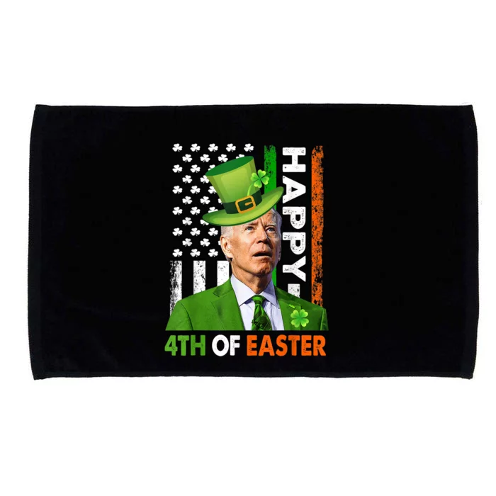 Happy 4th Of Easter Joe Biden St Patricks Day Microfiber Hand Towel