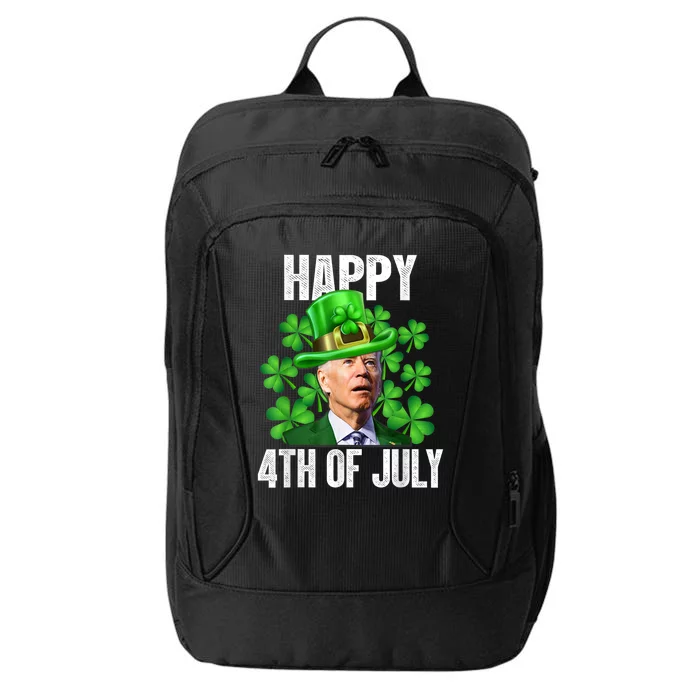 Happy 4th Of July Confused Funny Joe Biden St Patricks Day City Backpack