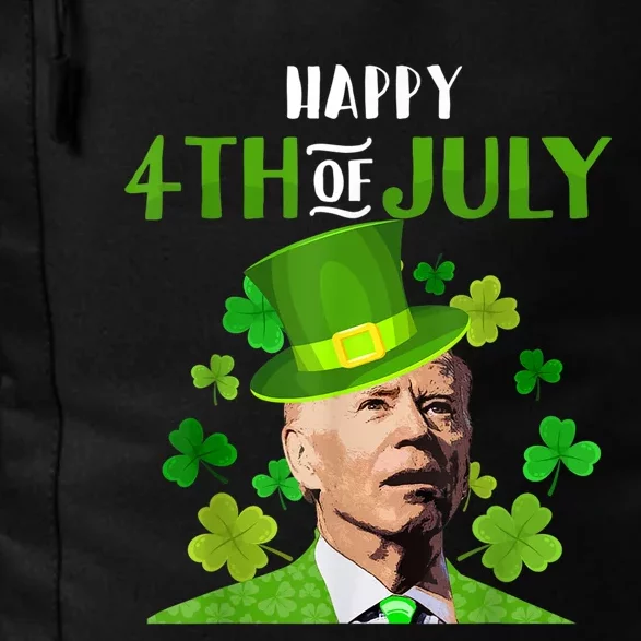 Happy 4th Of July Confused Funny Joe Biden St Patricks Day Daily Commute Backpack