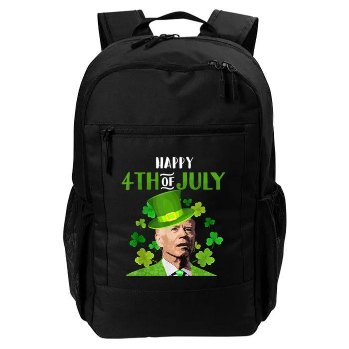 Happy 4th Of July Confused Funny Joe Biden St Patricks Day Daily Commute Backpack