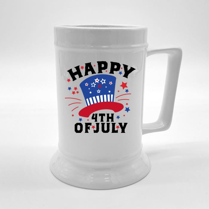 Happy 4th Of July Festive Celebration Beer Stein