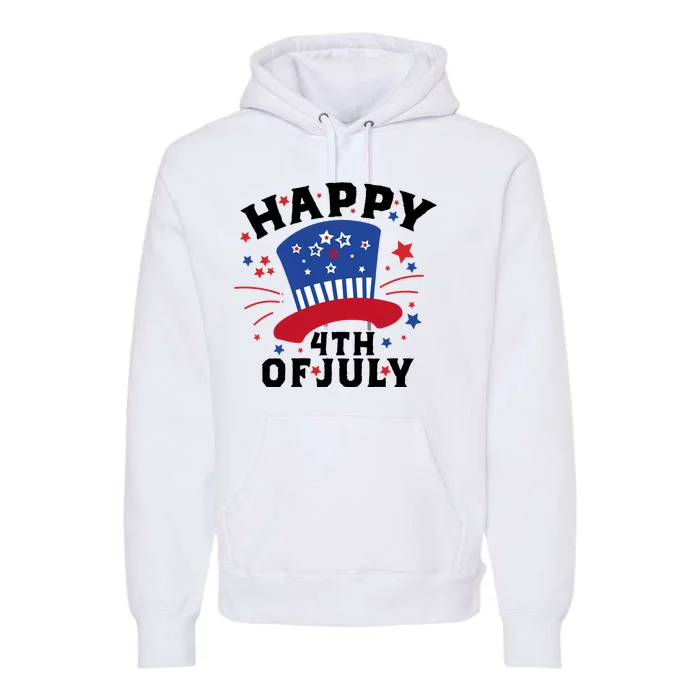 Happy 4th Of July Festive Celebration Premium Hoodie