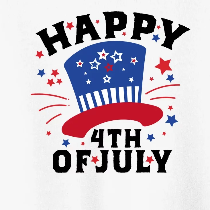 Happy 4th Of July Festive Celebration Toddler T-Shirt