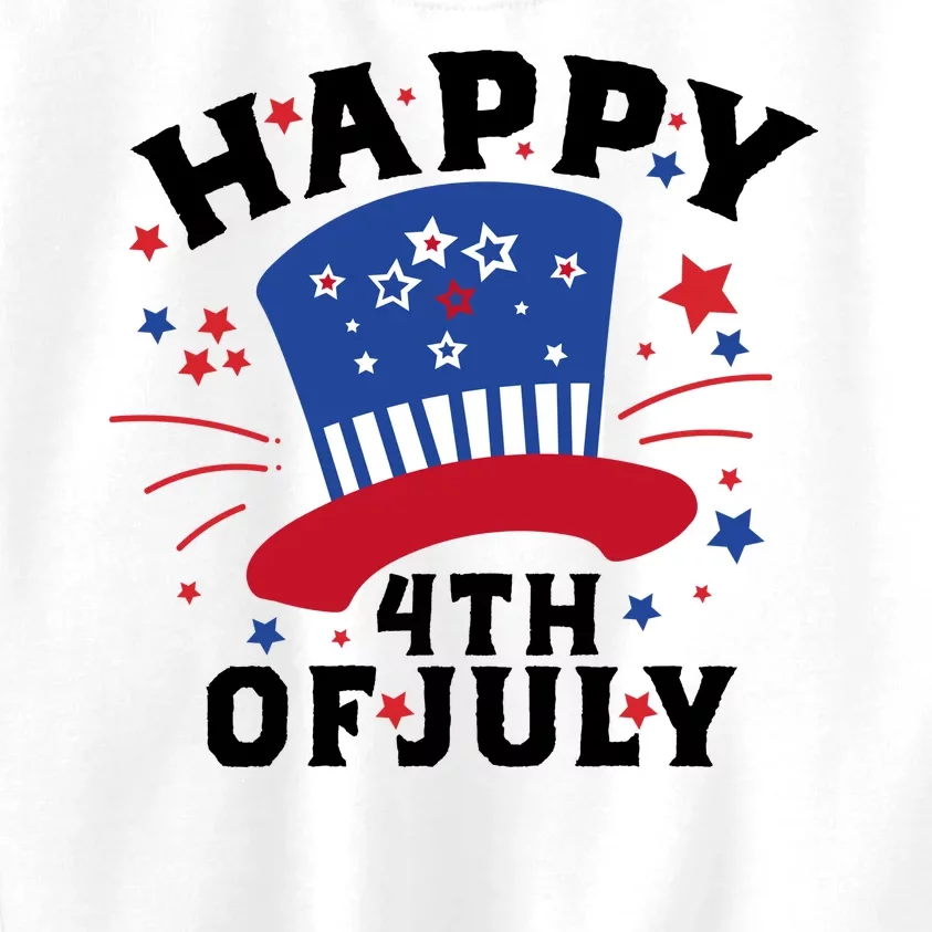 Happy 4th Of July Festive Celebration Kids Sweatshirt