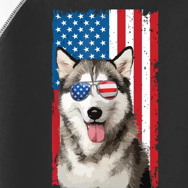 Husky 4th Of July Men Siberian Husky Dog Love Owner Huskies Toddler Fine Jersey T-Shirt