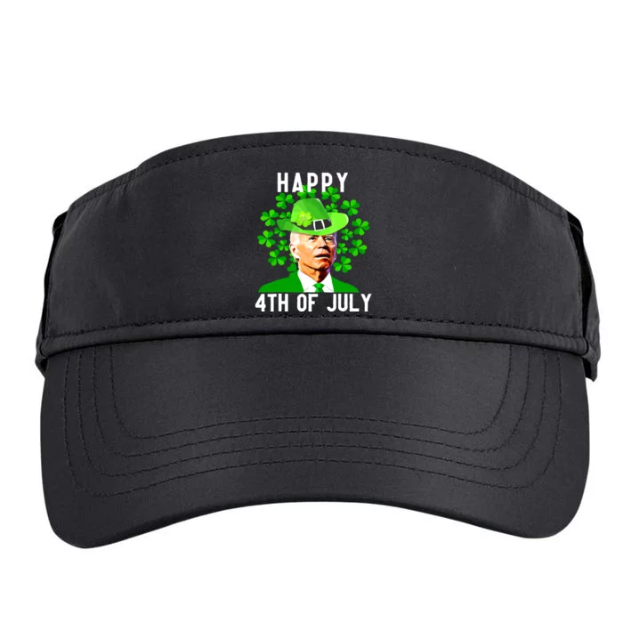 Happy 4th Of July Funny Joe Biden St Patricks Day Adult Drive Performance Visor