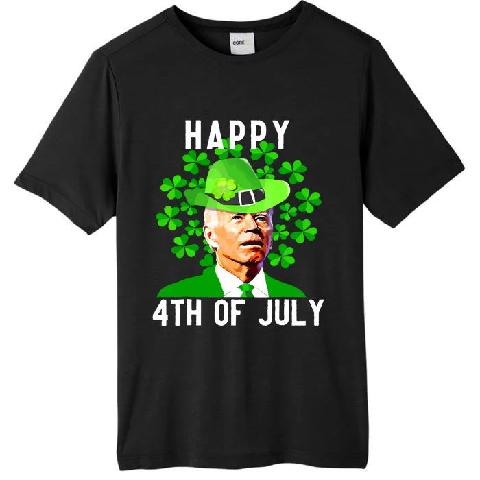 Happy 4th Of July Funny Joe Biden St Patricks Day ChromaSoft Performance T-Shirt