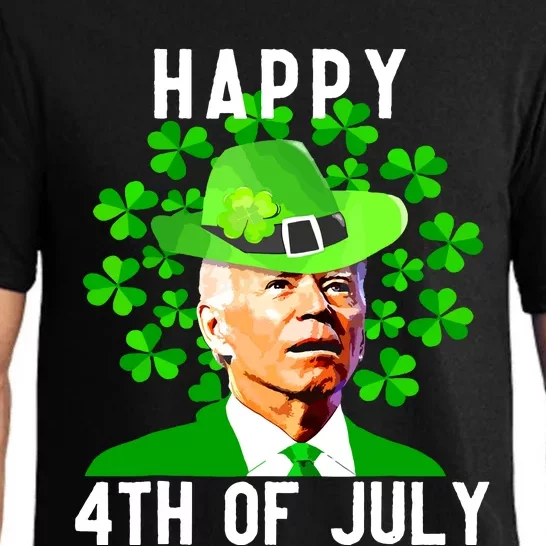 Happy 4th Of July Funny Joe Biden St Patricks Day Pajama Set