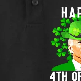 Happy 4th Of July Funny Joe Biden St Patricks Day Dry Zone Grid Performance Polo