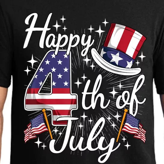 Happy 4th Of July Forth Of July Pajama Set