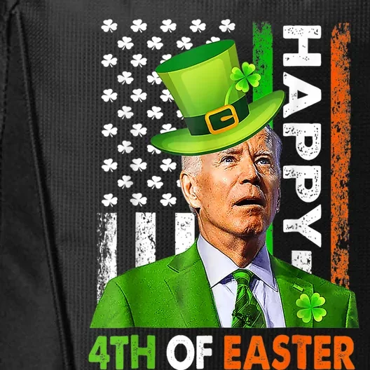 Happy 4th Of Easter Joe Biden St Patricks Day Leprechaun City Backpack