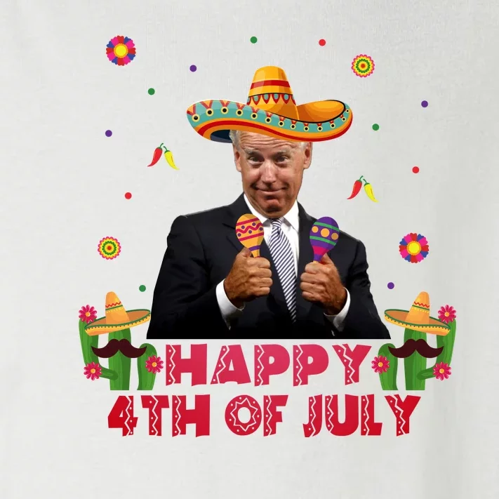 Happy 4th Of July Cinco De Mayo Funny Joe Biden Toddler Long Sleeve Shirt