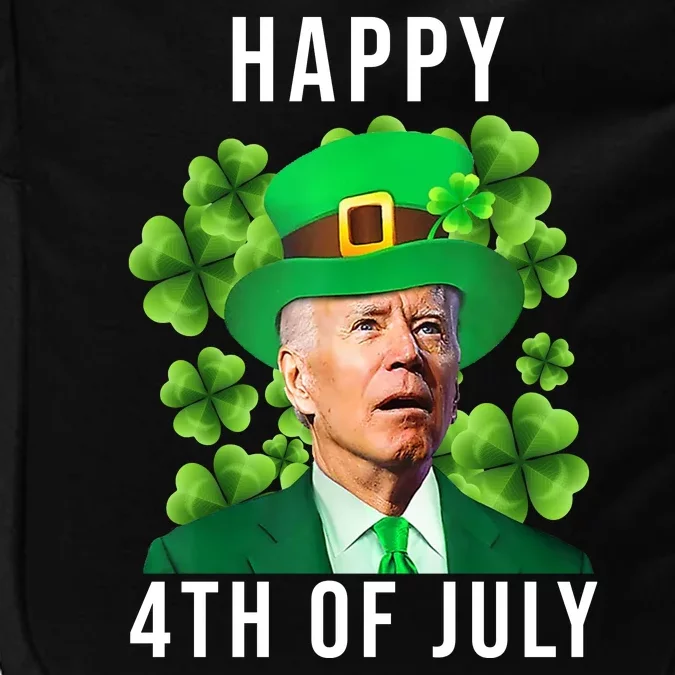 Happy 4th Of July Joe Biden Funny St Patrick's Day Impact Tech Backpack