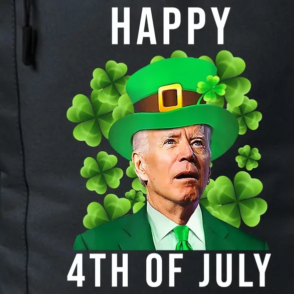 Happy 4th Of July Joe Biden Funny St Patrick's Day Daily Commute Backpack