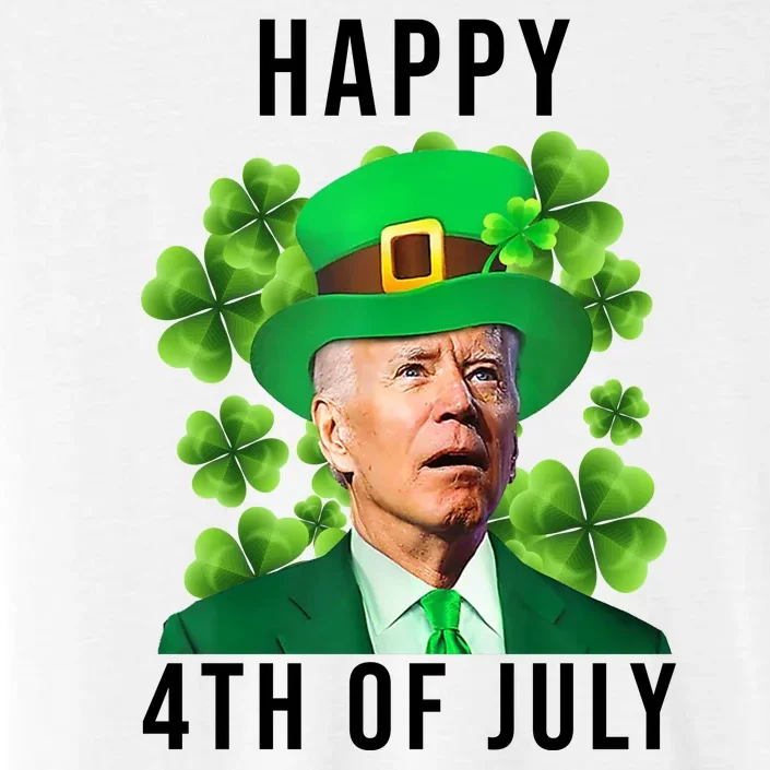 Happy 4th Of July Joe Biden Funny St Patrick's Day ChromaSoft Performance T-Shirt