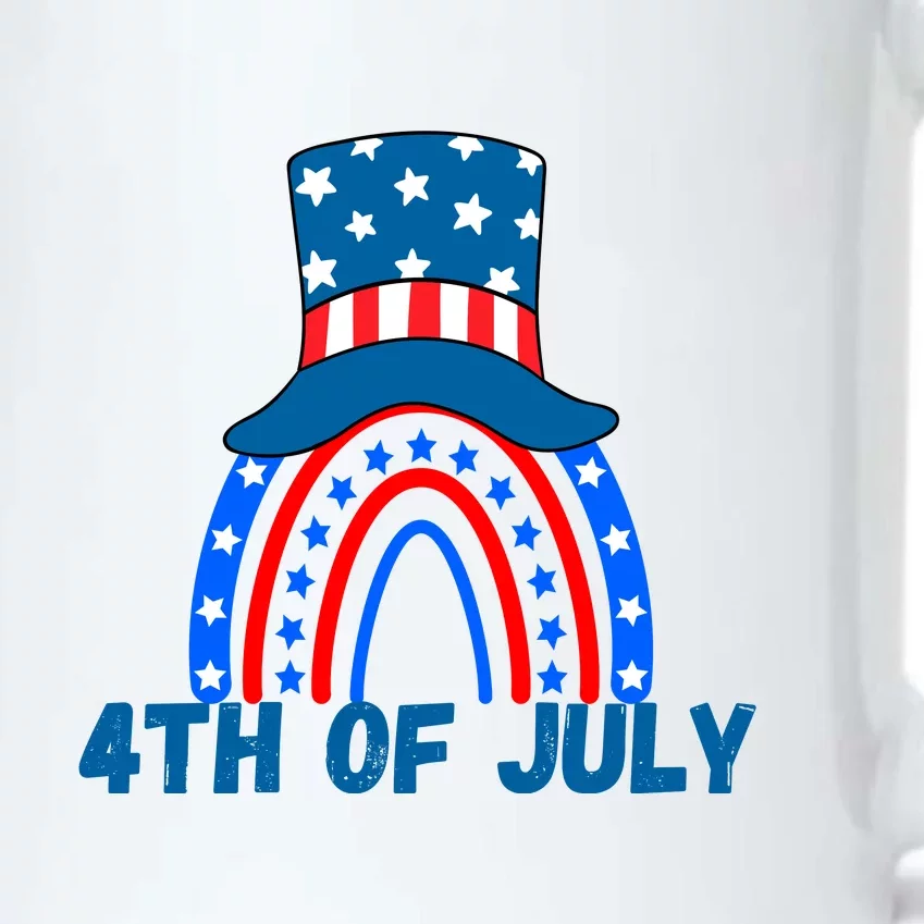 Happy 4th Of July Black Color Changing Mug