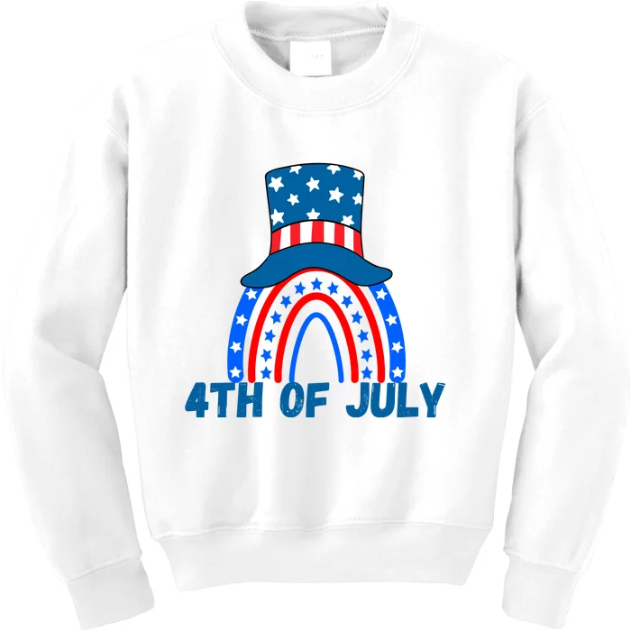 Happy 4th Of July Kids Sweatshirt