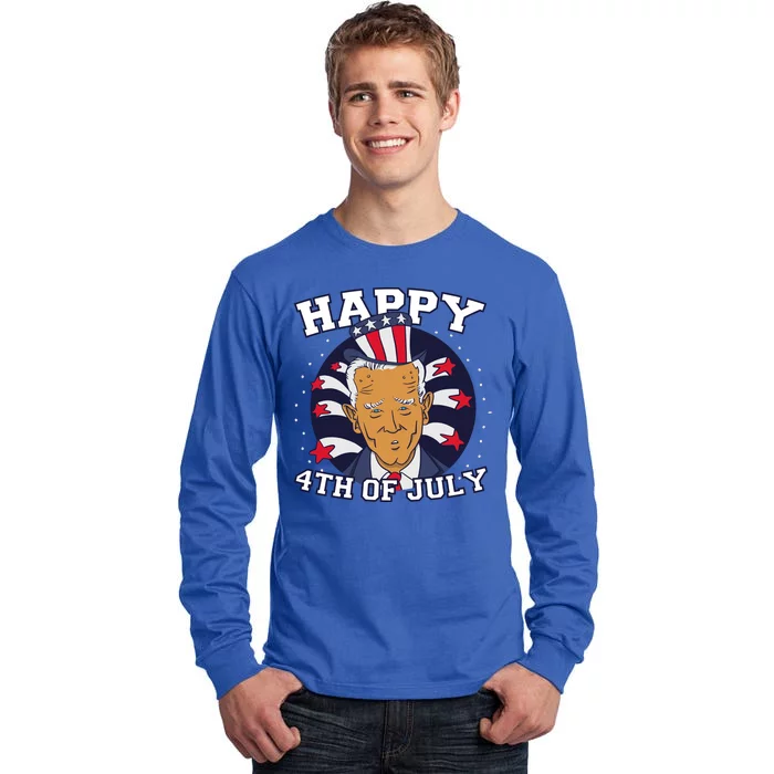 Happy 4th Of July Joe Biden Tall Long Sleeve T-Shirt