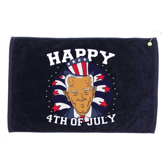 Happy 4th Of July Joe Biden Grommeted Golf Towel