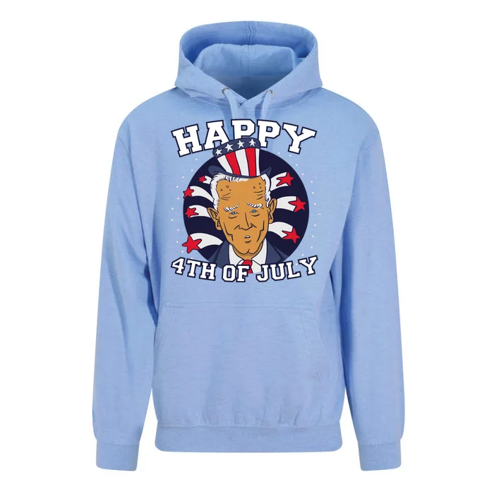 Happy 4th Of July Joe Biden Unisex Surf Hoodie